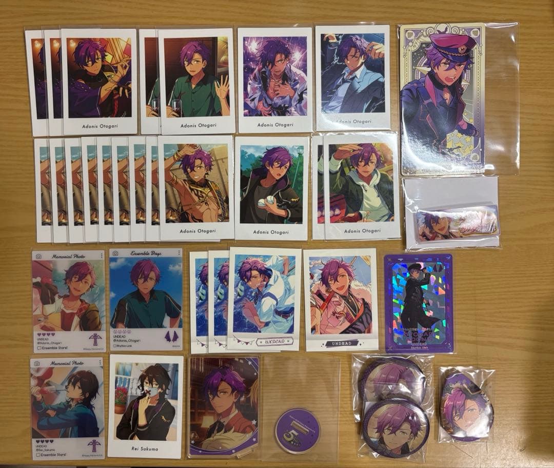 あんスタ ぱしゃっつ ぱしゃこれ 缶バッチ まとめ売り 乙狩アドニス