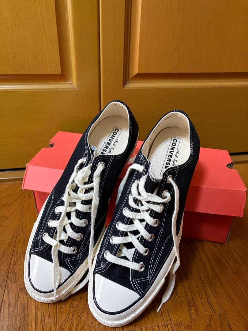 [新品未使用！] CONVERSE チャックテイラー　ct70 ブラック29cm