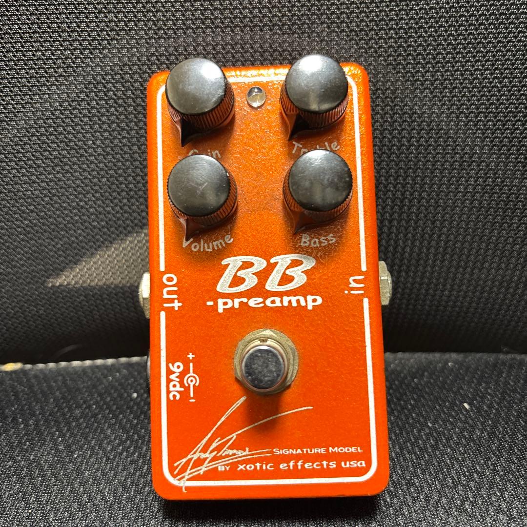 レア！BB preamp アンディ・ティモンズ オーバードライブ