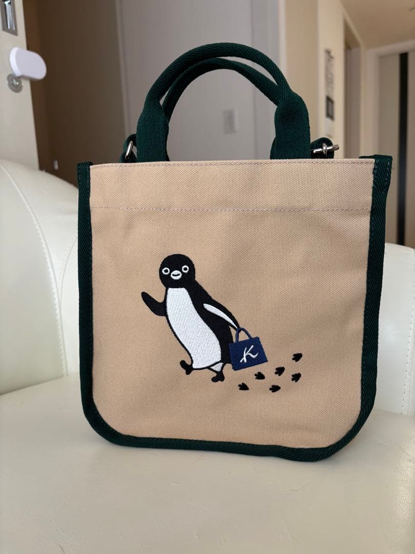 suica×キタムラのコラボペンギン刺繍トートバッグ