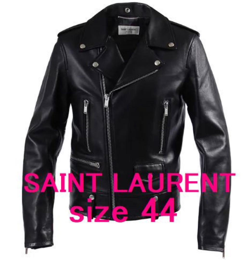 美品 サンローラン モーターサイクルジャケット ダブル ライダース L01