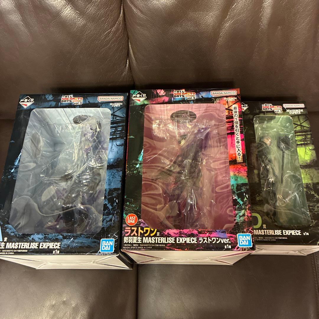 一番くじ　サカモトデイズ　A D ラストワン賞　勢羽夏生　楽　フィギュアセット