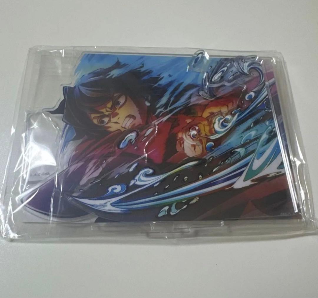 鬼滅の刃 webshopくじ KV レイヤードアクリルスタンド 冨岡義勇 - メルカリ