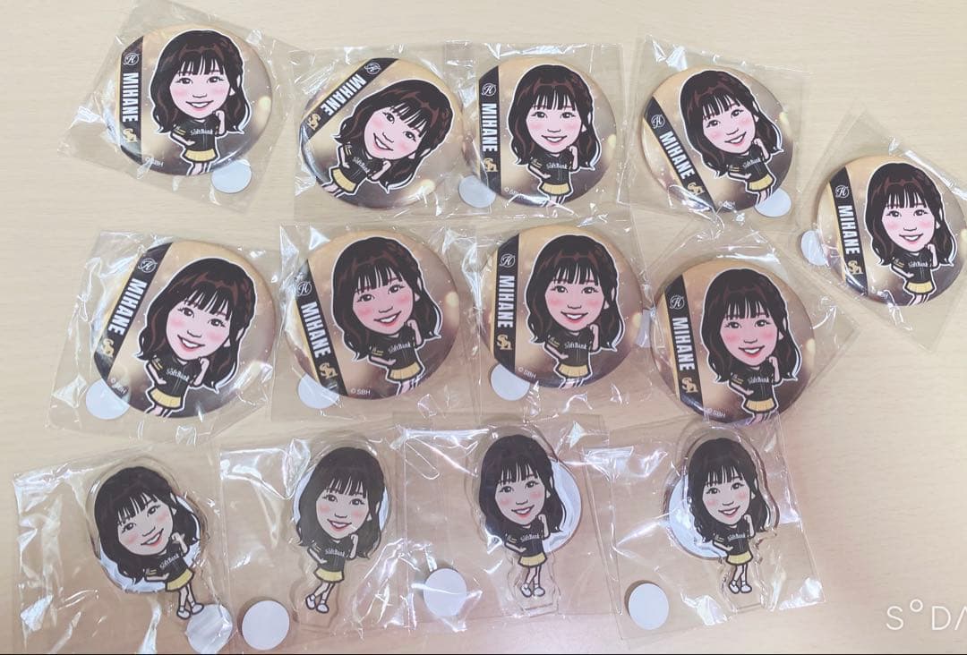 若鷹ガチャ ホークス ハニーズ MIHANE 13点セット 2026年最新】若鷹 ハニーズの人気アイテム - メルカリ