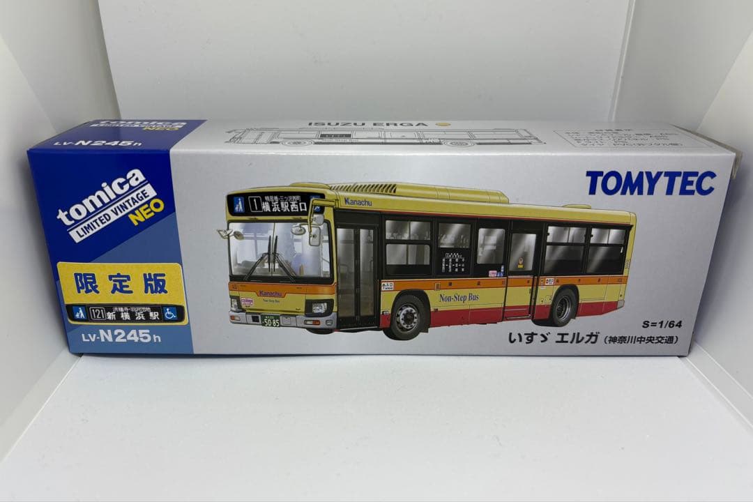 【トミカリミテッドヴィンテージ NEO】 限定版 いすゞ エルガ 神奈川中央交通