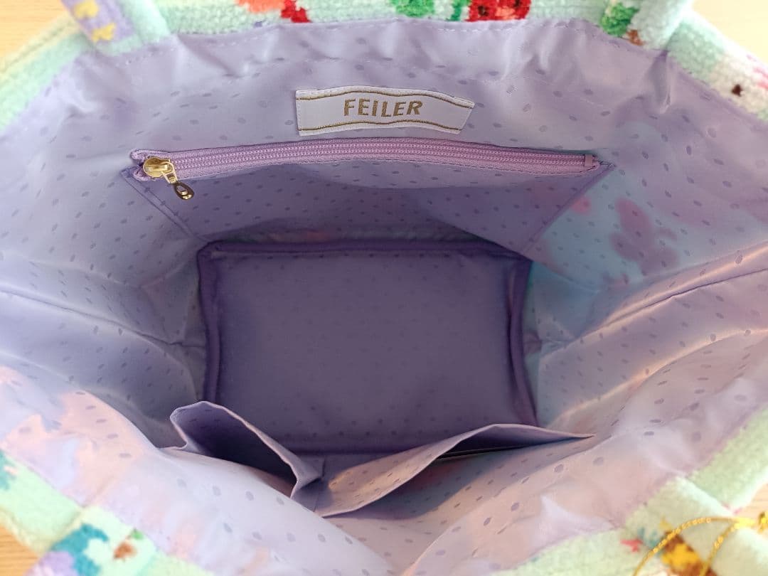 新品未使用】FEILER×神崎恵さん 巾着バッグ ペールグリーン - メルカリ