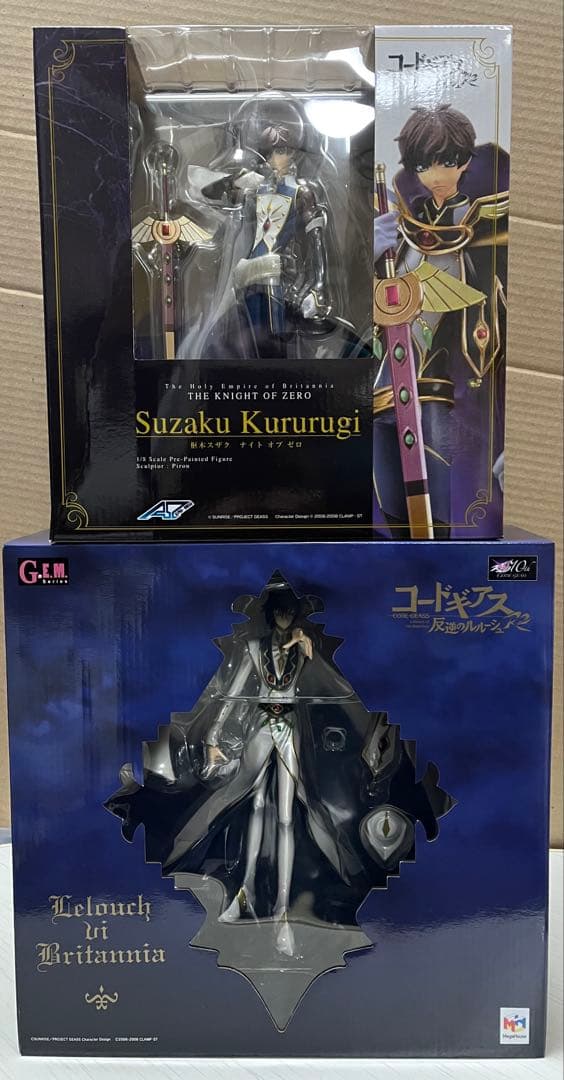 G.E.M. ルルーシュ　アルファオメガ　枢木スザク コードギアス