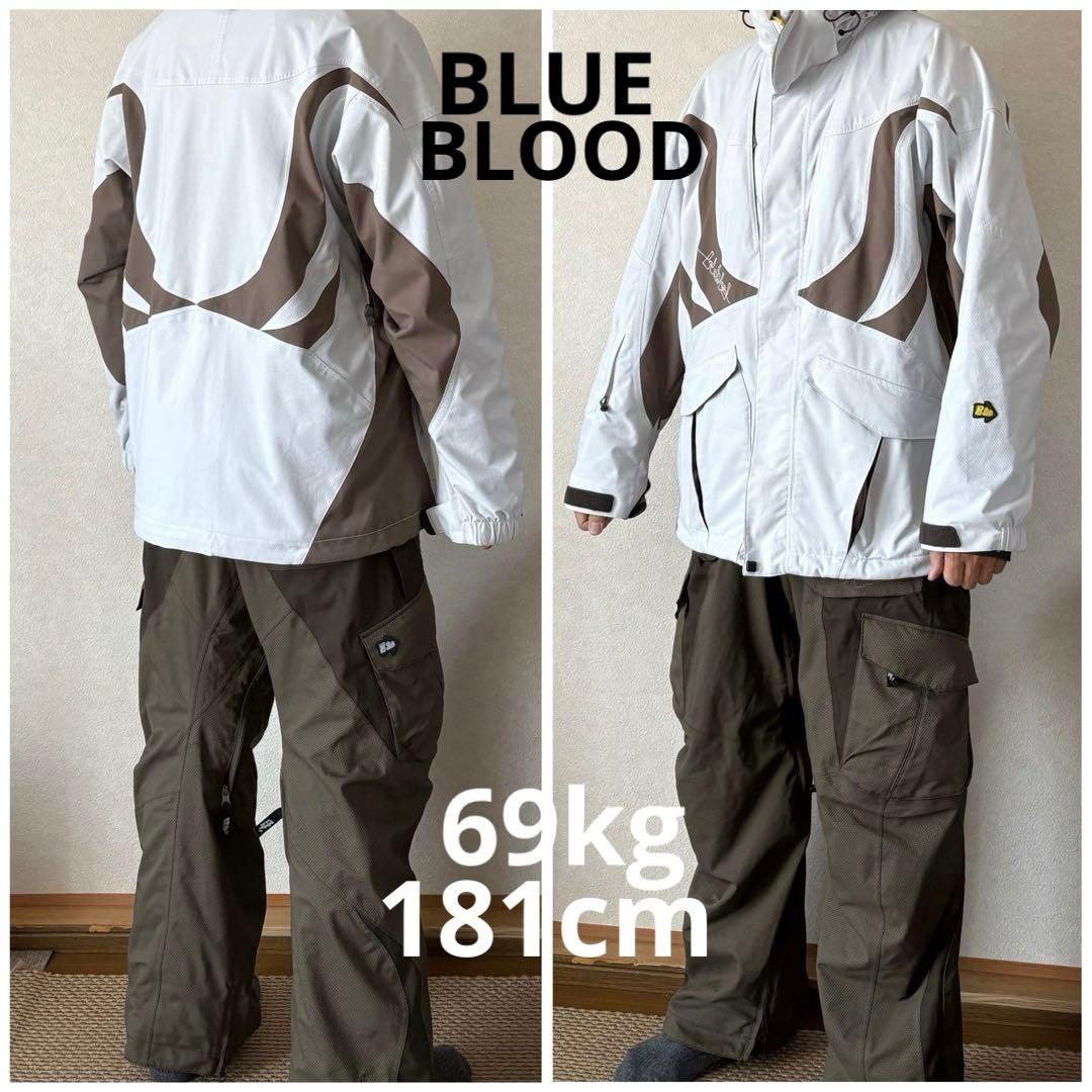 ♦︎良品♦︎ BLUE BLOODブルーブラッド　スノボウェア　スキーウェア　L