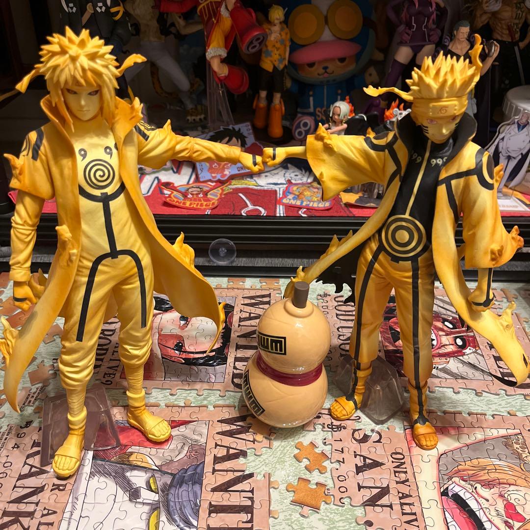 一番くじ　ナルト　繋がる思い　うずまきナルト　波風ミナト九喇嘛リンクモードセット