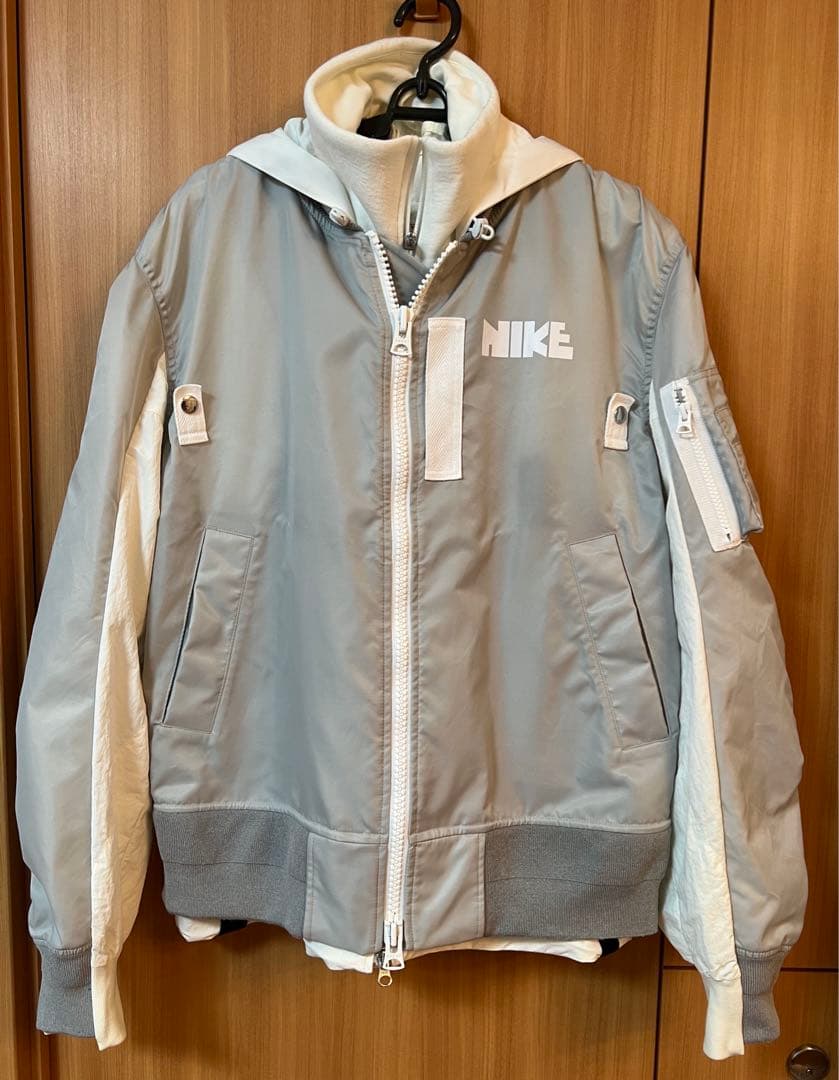 Nike sacaiナイキ サカイ ボンバージャケット MA-1 コラボ 窪塚 - メルカリ