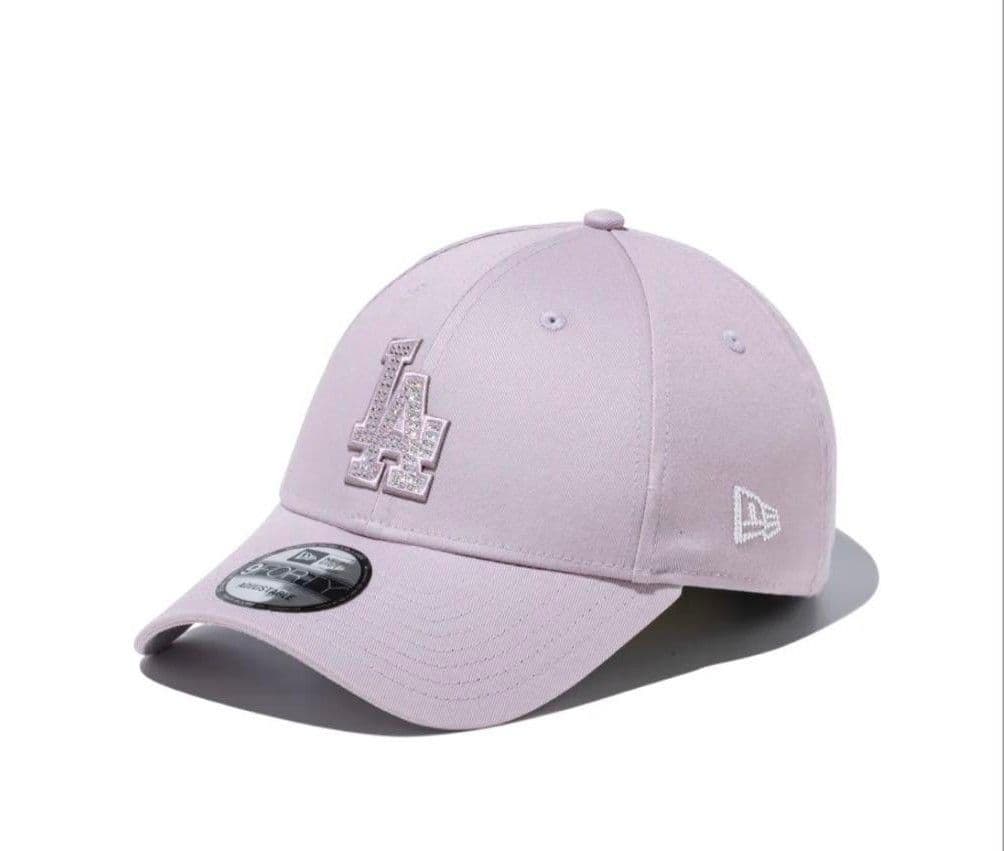 新品9FORTY Rhinestone ロサンゼルス・ドジャース ラベンダー
