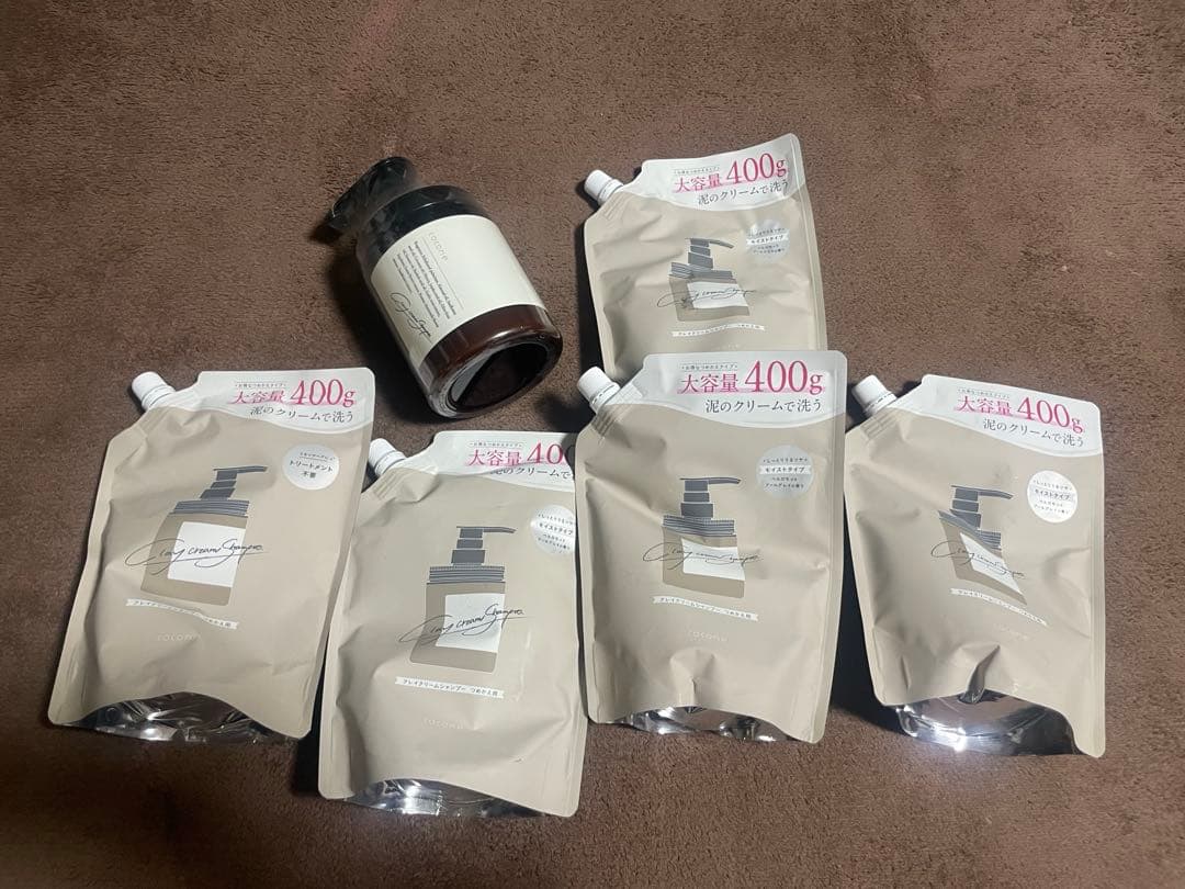 cocone シャンプー ボトル1本＋詰め替え用5パック