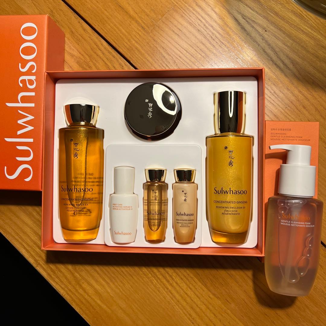 雪花秀 ソルファス 滋陰生ジャウムセン 2種セット＋順行クレンジングフォーム