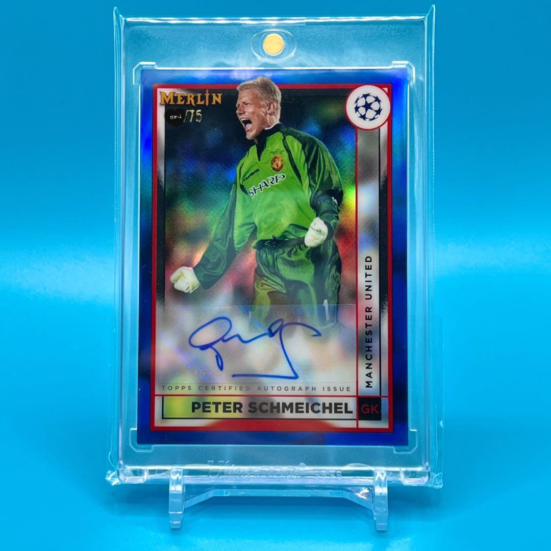 22-23 Topps SCHMEICHEL シュマイケル 直筆サイン 75シリ