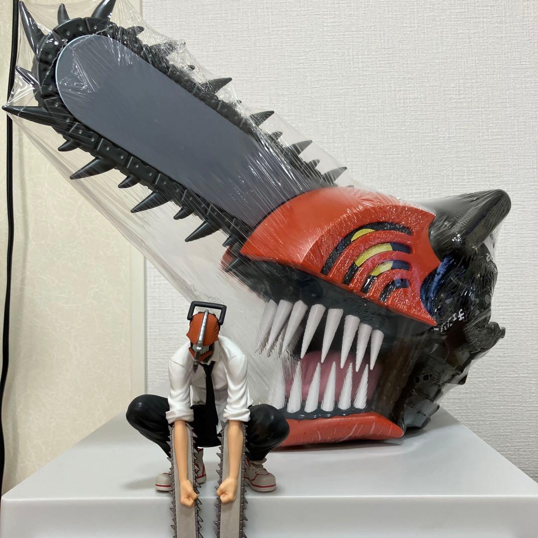 劇場版　チェンソーマン　ヘッド型ポップコーンボックス　フィギュア付き
