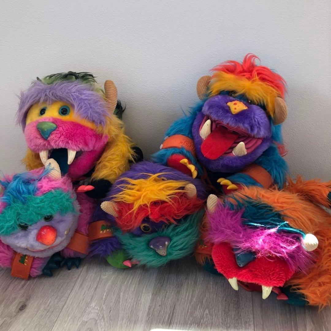 my pet monster 手錠付き マイペットモンスター1986 ビッグプラッシュ ぬいぐるみ手錠付
