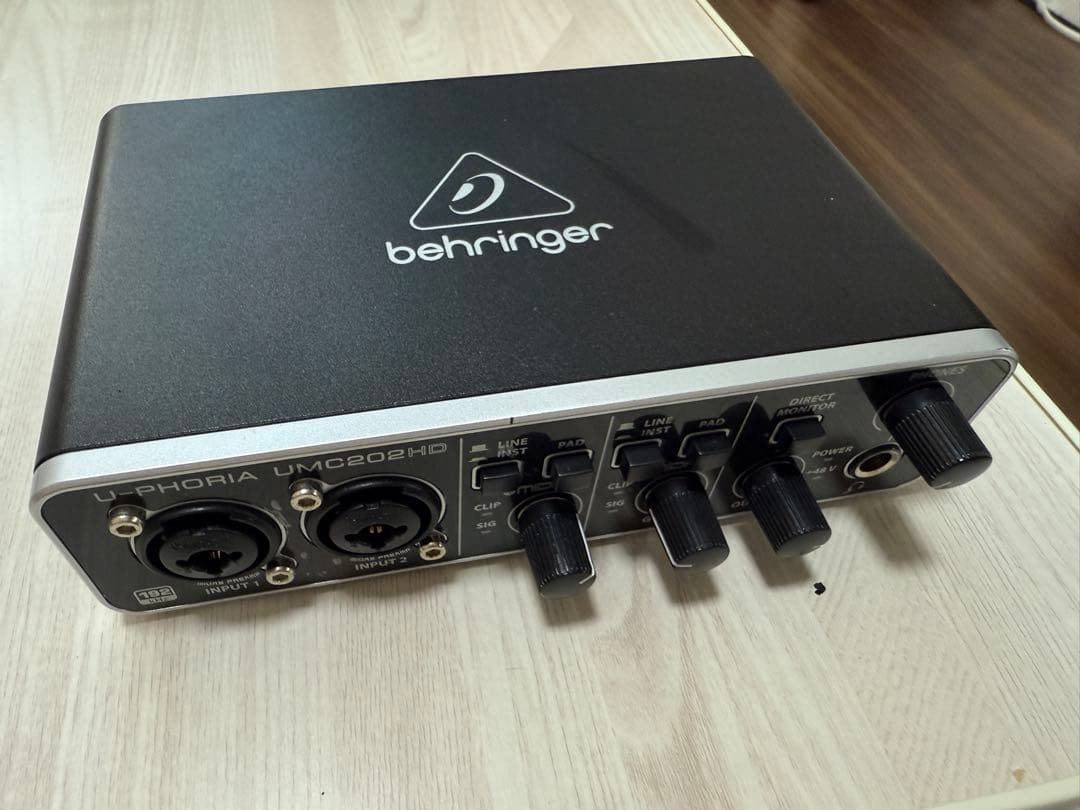 U-PHORIA UMC202HD オーディオインターフェイス