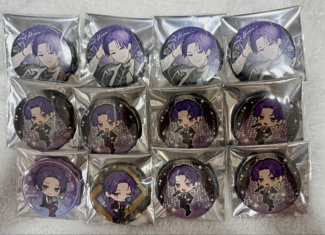 志麻 缶バッジ しまさか - メルカリ