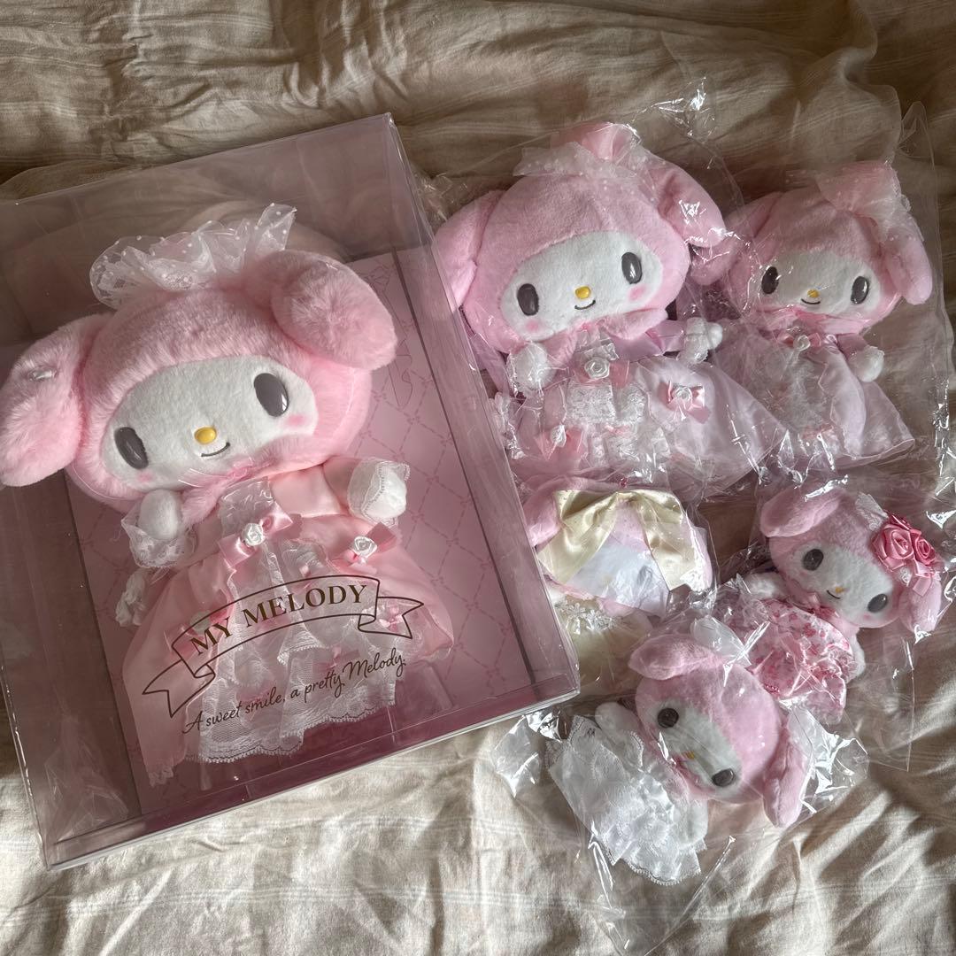 レディマイメロディ マイメロディ　マスコット　ぬいぐるみ ショルダーバッグ