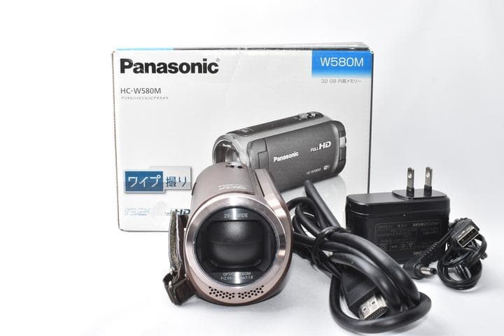 パナソニック Panasonic HC-W580M ビデオカメラ ブラウン