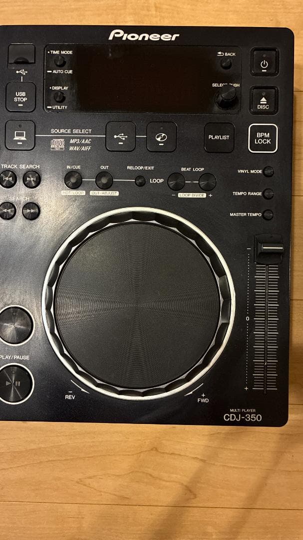Pioneer パイオニア CDJ-350 DJコントローラー (A)