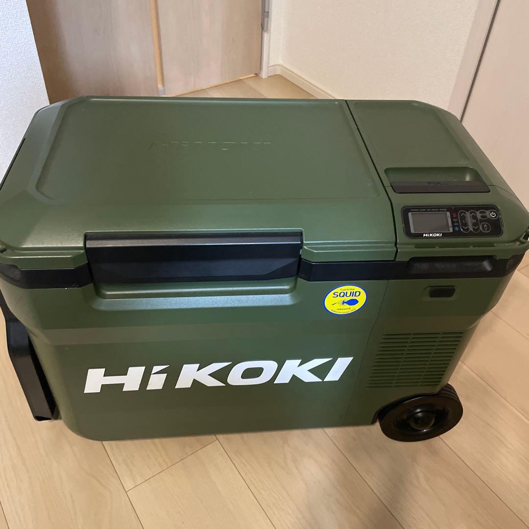【松尾智】 ハイコーキ コードレス冷凍・冷蔵庫　UL18DB（カーキ）