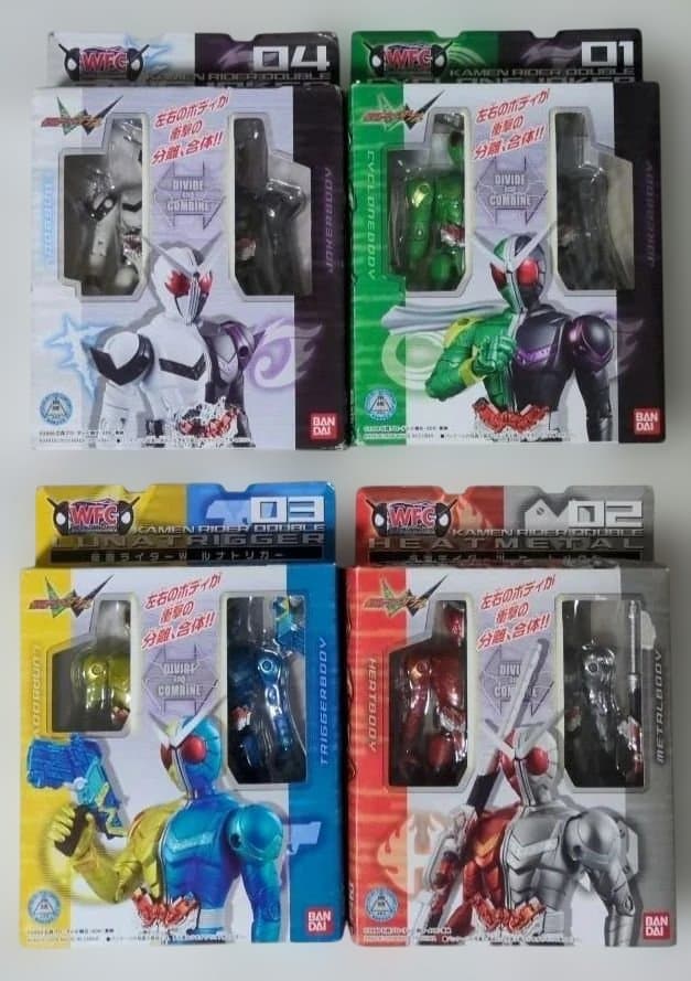 仮面ライダーW 　ダブルフォームチェンジシリーズ4体まとめ売り