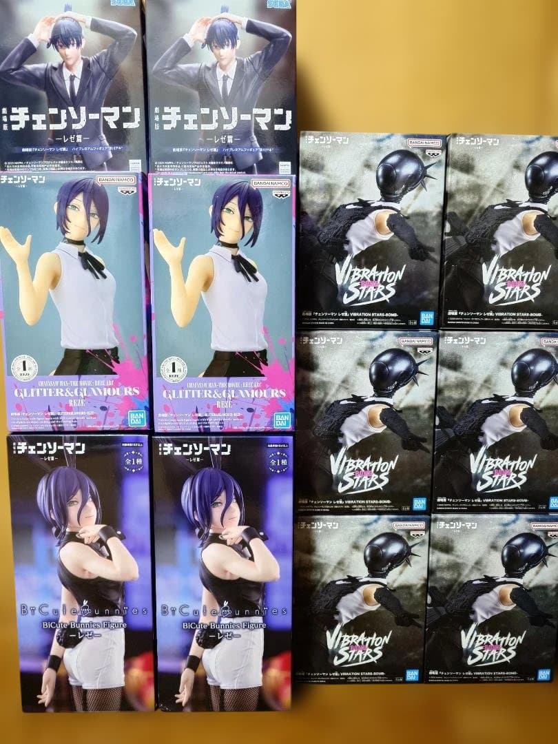 劇場版チェンソーマン レゼ篇 プライズフィギュアレゼ10点セット/まとめ売り