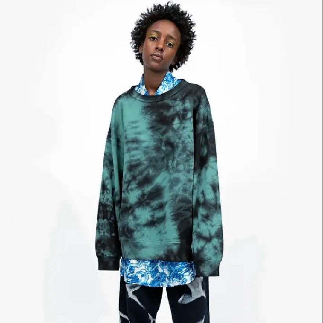 22AW ドリスヴァンノッテン タイダイ染め プルオーバー パーカー