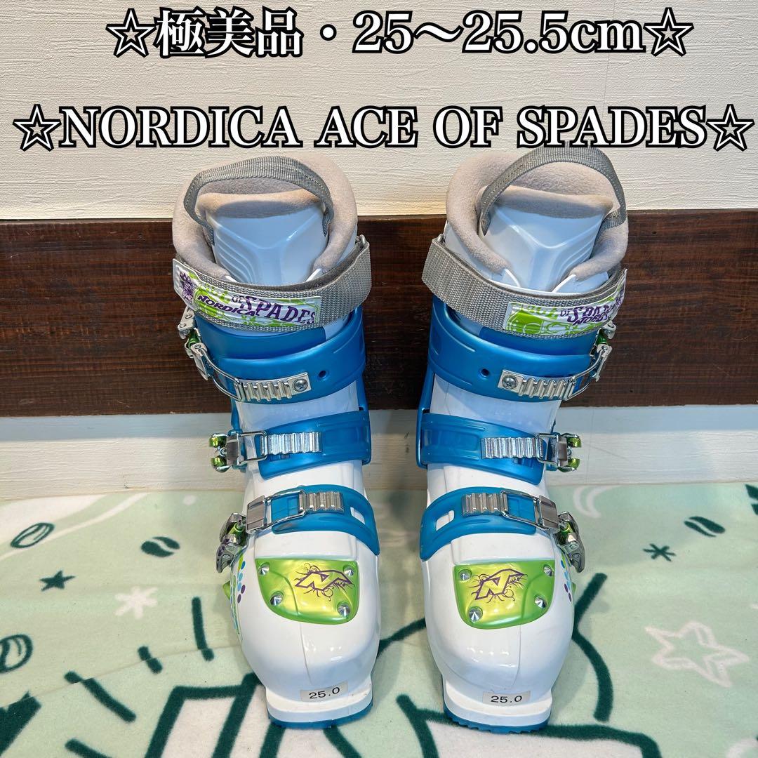 ◇極美品◇ NORDICA ACE OF SPADES 25〜25.5cm