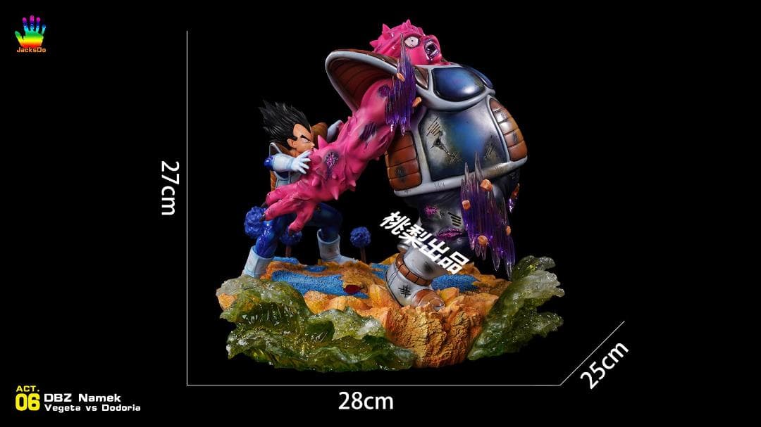 新品未開封『ドラコンボール』 ベジータ＊ドドリア ガレージキット