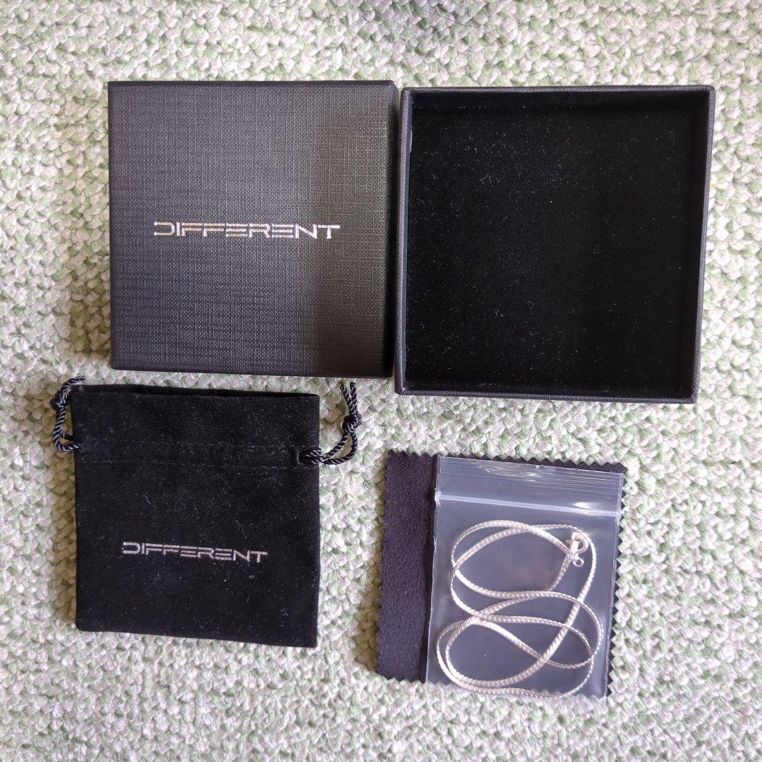 DIFFERENT シルバーチェーンネックレス53センチ ジョージメンズコーチ