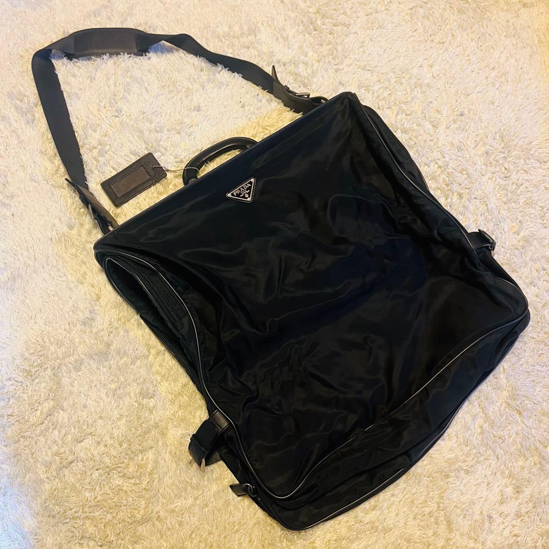 プラダ PRADA ガーメントバッグ ビジネスバッグ スーツバッグ ナイロン