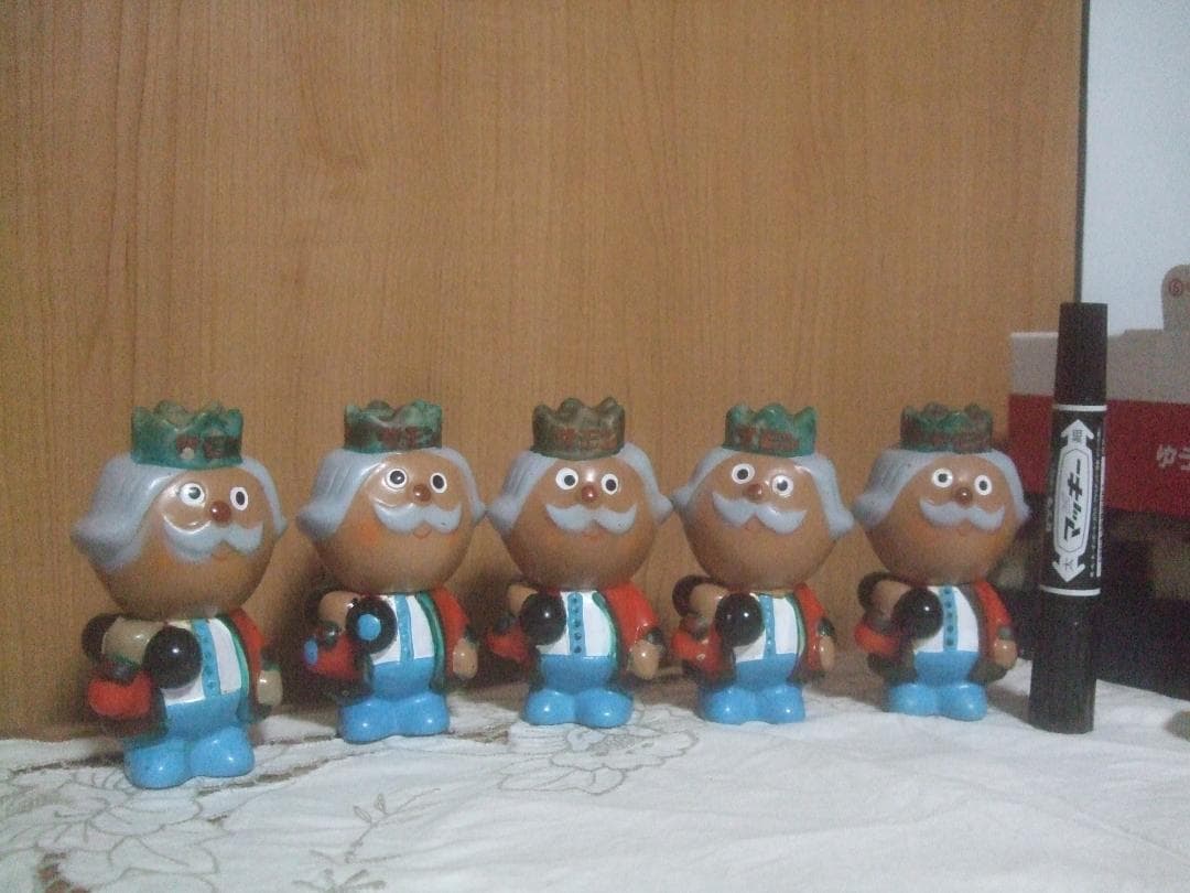 昭和レトロ★サモン王子のソフビ★５個セット