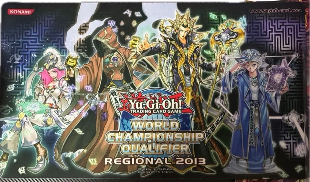 遊戯王　wcq プレイマット　2013 魔導