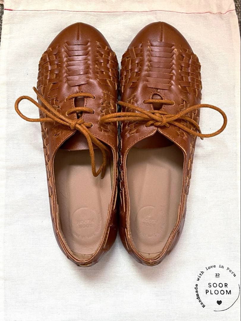 新品未使用　soorploom Huarache,Lace Up, 34