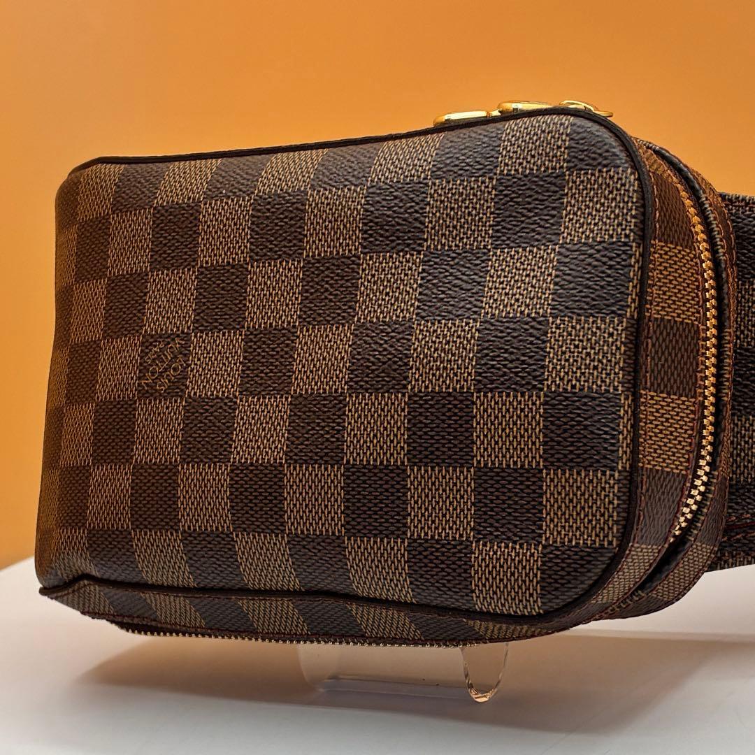 ルイヴィトン ダミエ エベヌ ジェロニモス ボディバッグ ウエストバッグ