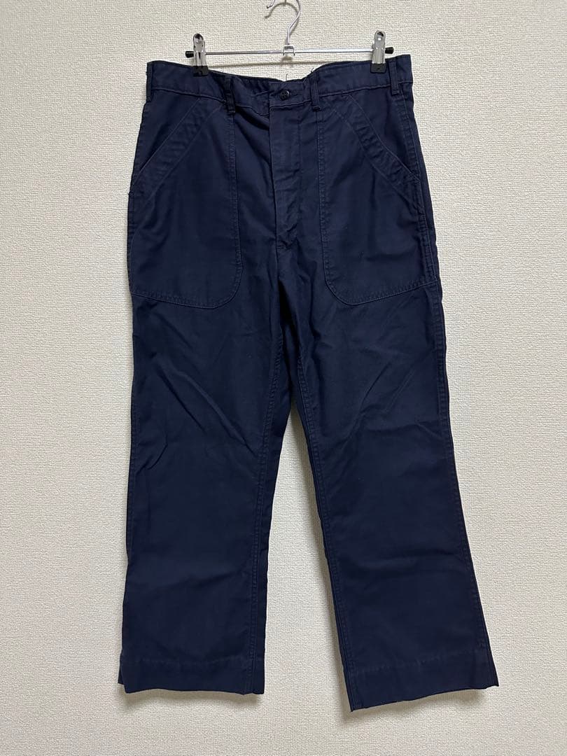 70's U.S.NAVY Utility Trousers 米軍実物　33R
