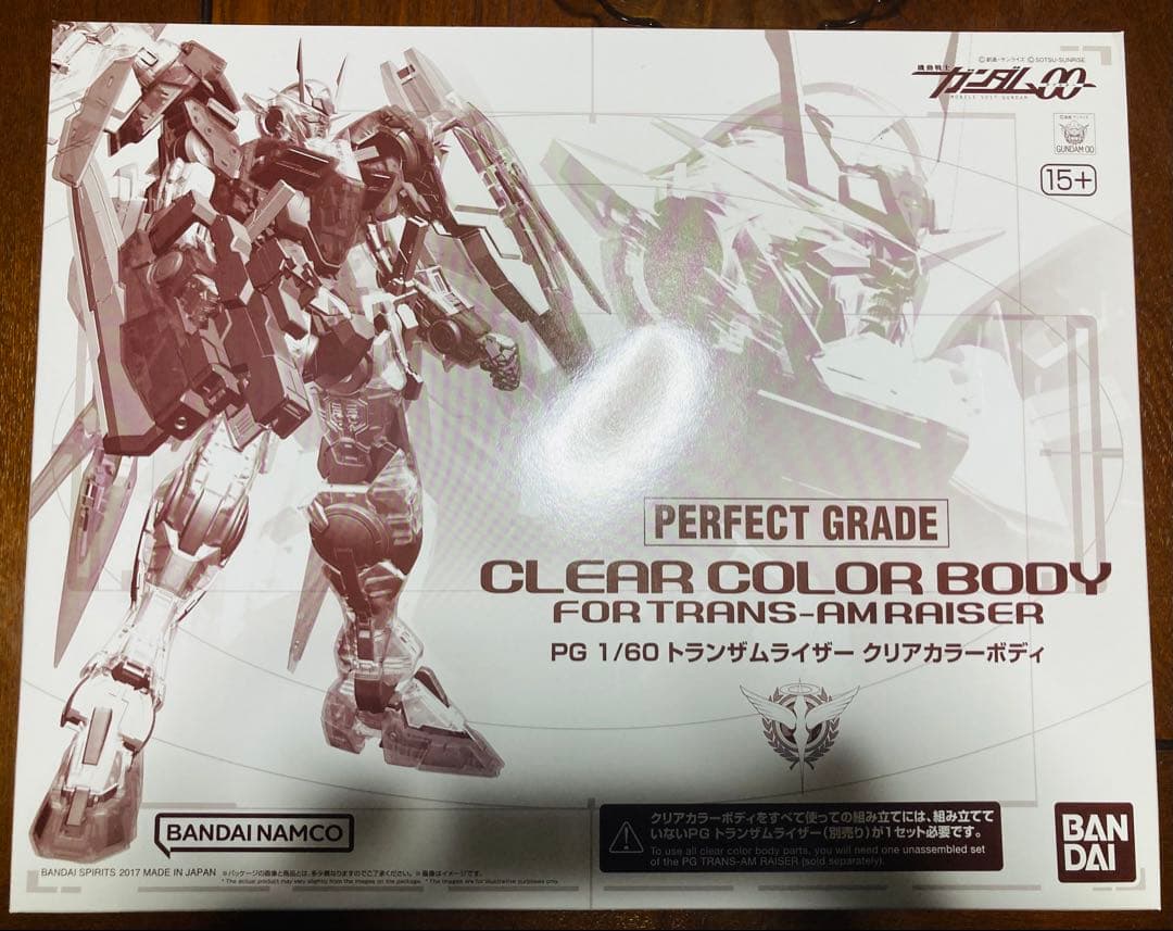 PG 1/60 トランザムライザー クリアカラーボディ - メルカリ