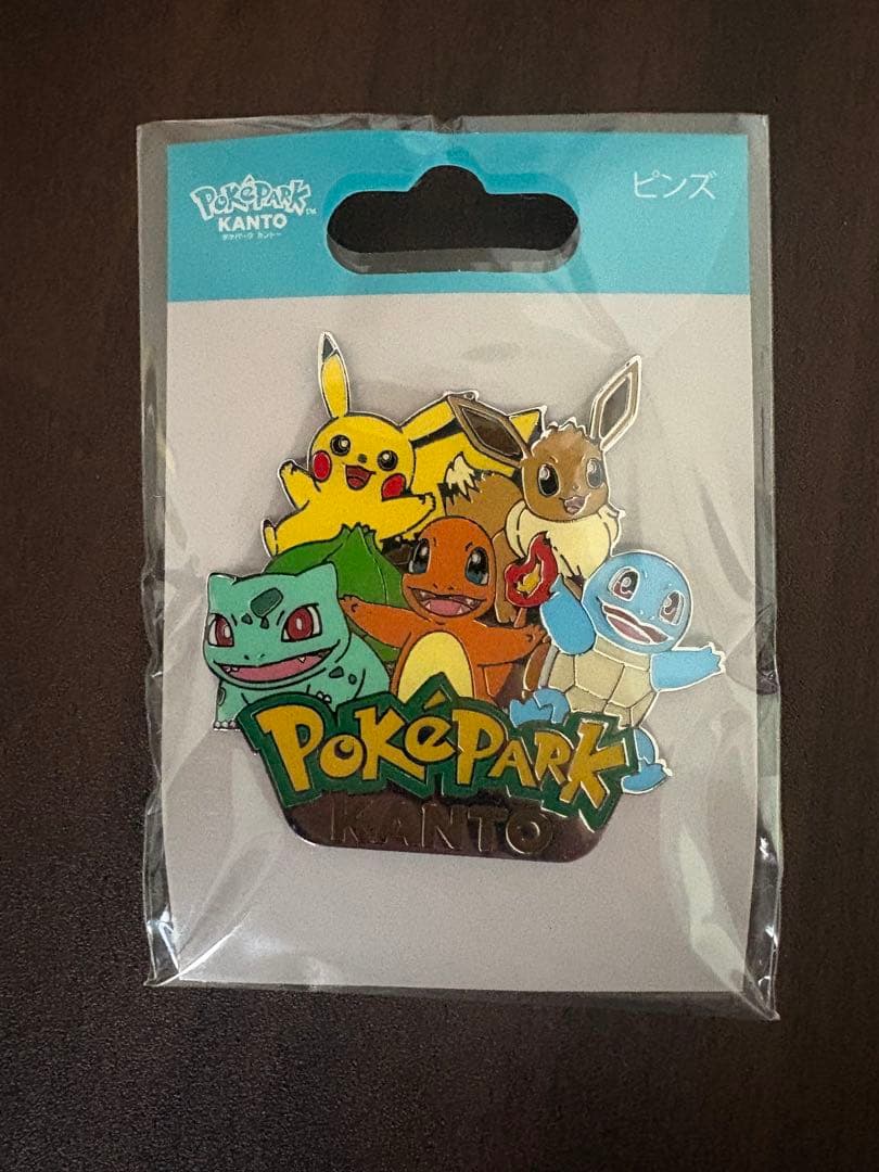 ポケパークカントー ピンズ 御三家 ピカチュウ イーブイ - メルカリ