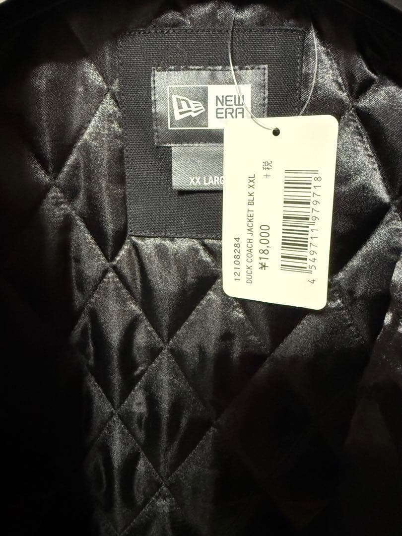 XXL ニューエラ DUCK COACH JACKET BLK コーチジャケット - メルカリ