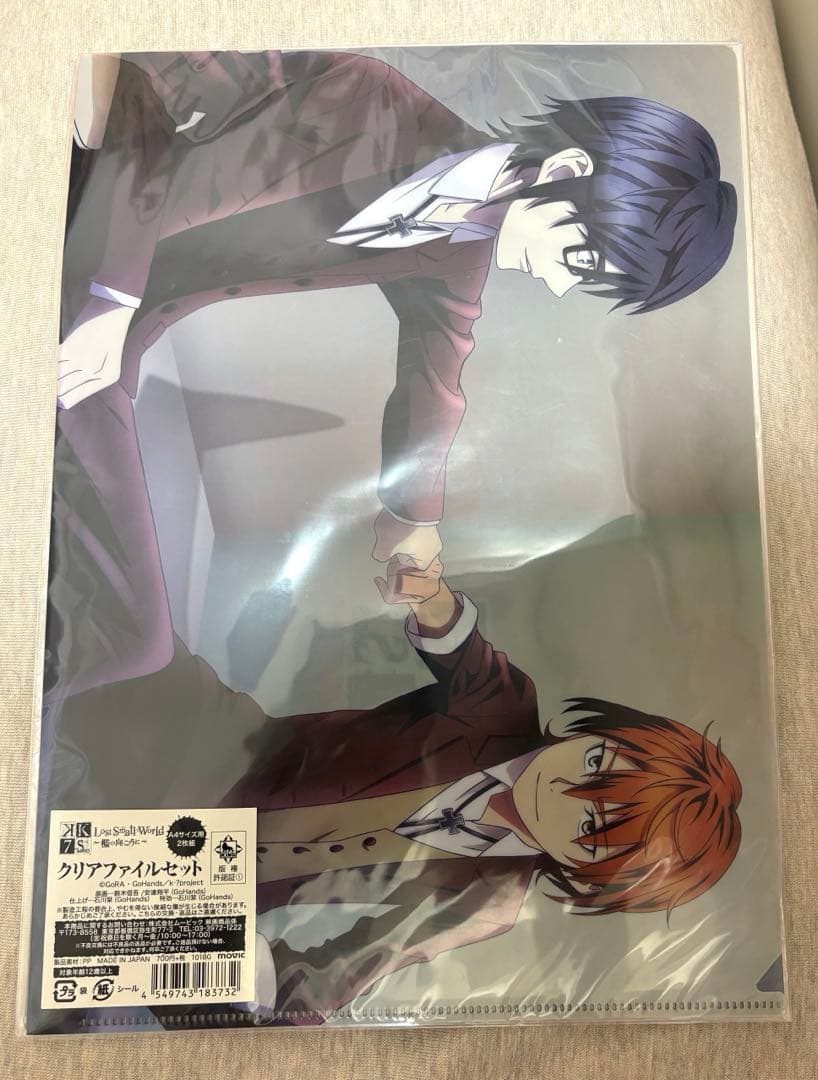 アニメK 伏見猿比古 八田美咲 クリアファイル K SEVEN STORIES - メルカリ