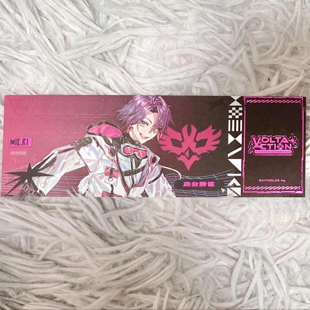 にじさんじ VOLTACTION 台湾 台北 特典 チケット風カード 渡会雲雀