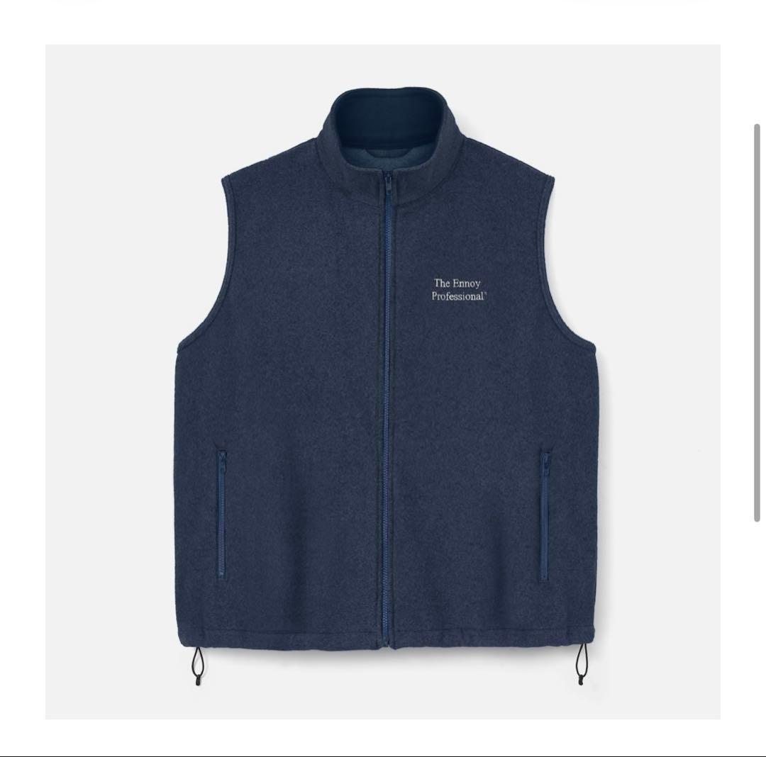 トップス PROFESSIONAL FLEECE VEST NAVY S Fleece Vest / 2520624