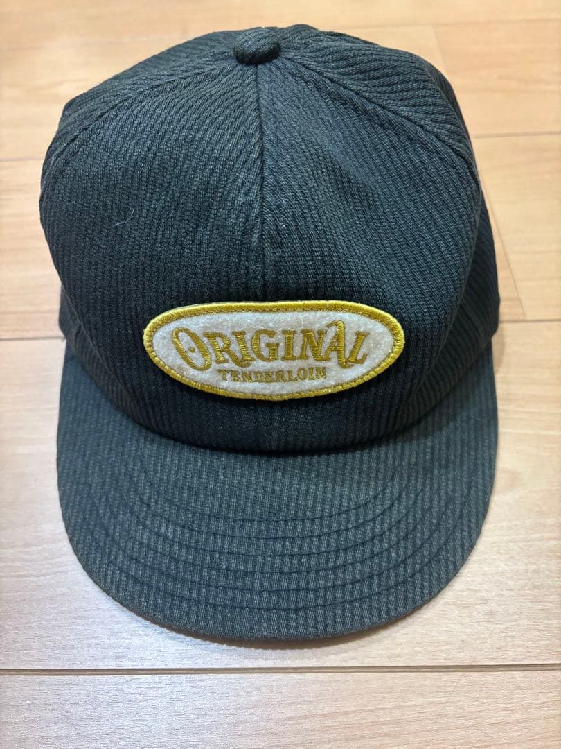 TENDERLOIN ORIGINAL ワークキャップ　コーデュロイ　ブラック