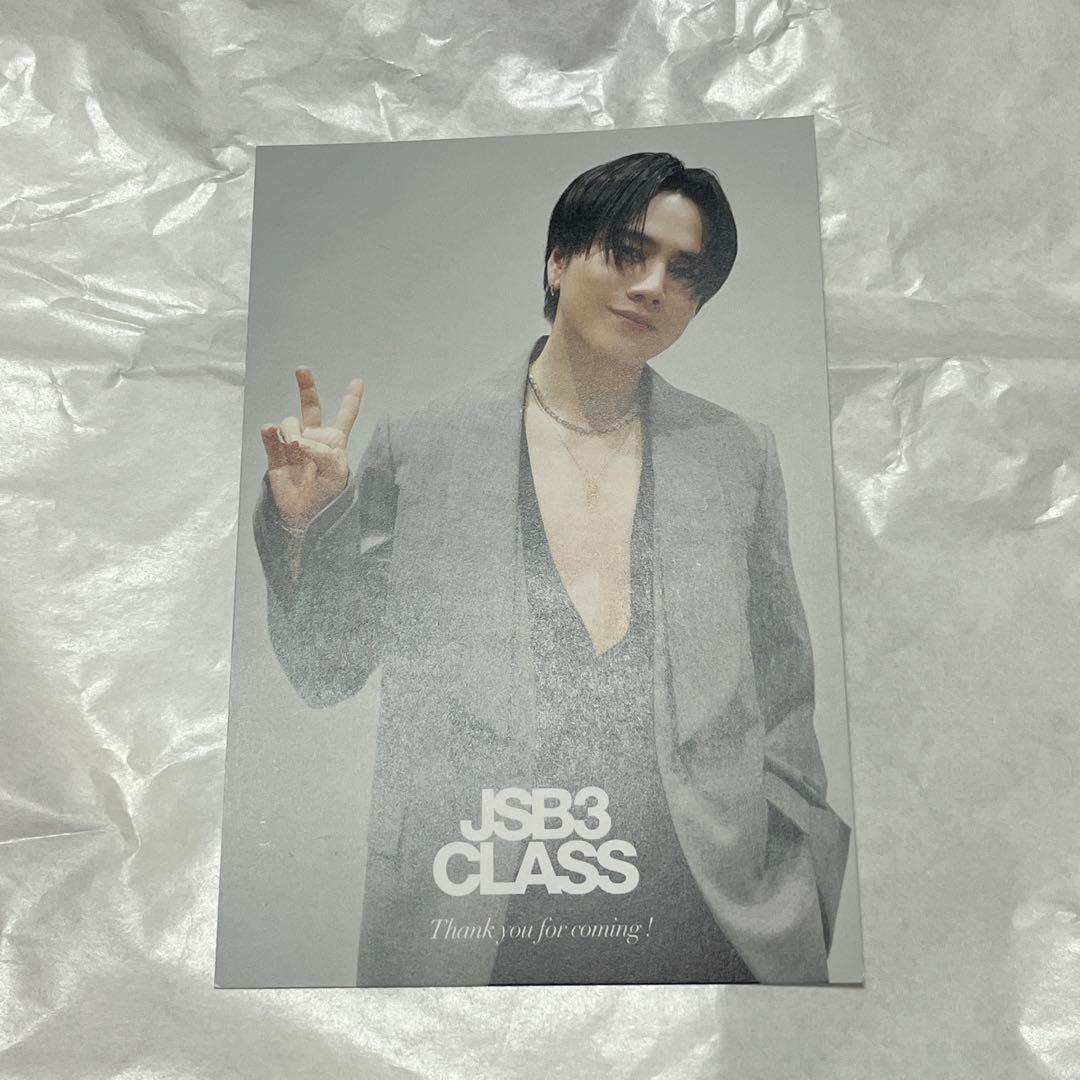 JSB3CLASS ØMI 登坂広臣ステッカー バースデーオリジナルポストカード 登坂広臣 jsb3class ポストカード 入場特典 JSB3CLASS ØMI 登坂広臣
