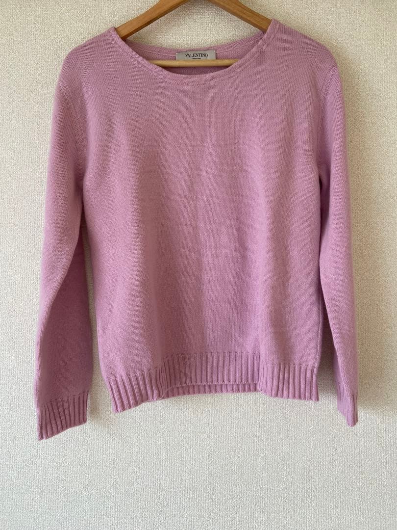 VALENTINO ピンク セーター 長袖