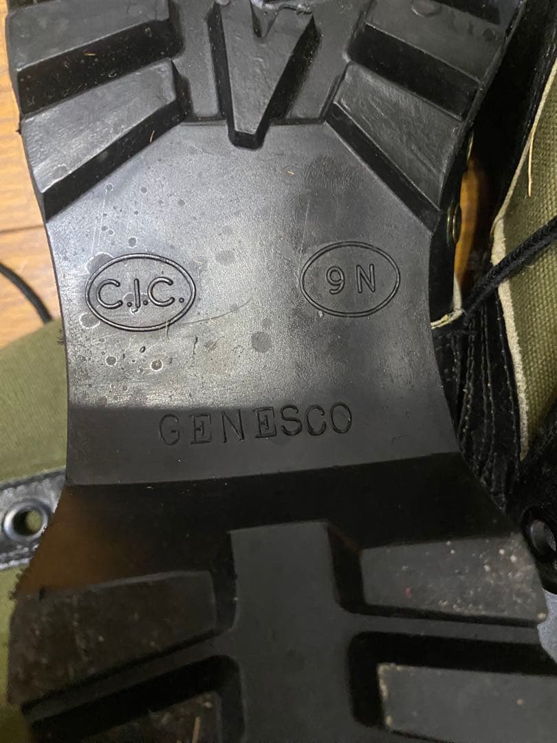 実物 米軍 ベトナム戦争 ジャングルブーツ デッドストック 9N 27cm