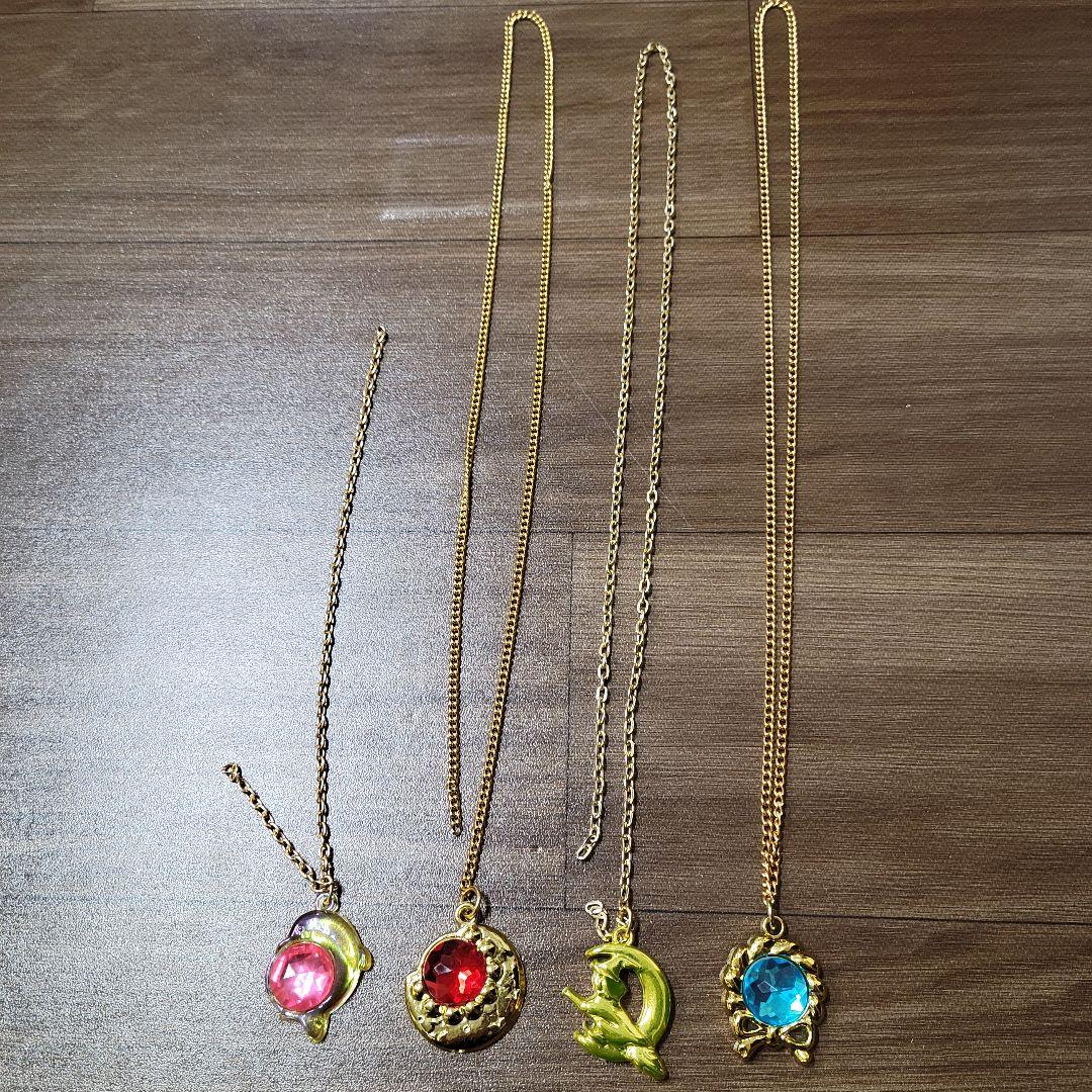 セボンスター？類似品？　宝石風ネックレス(おもちゃ)　4点セット