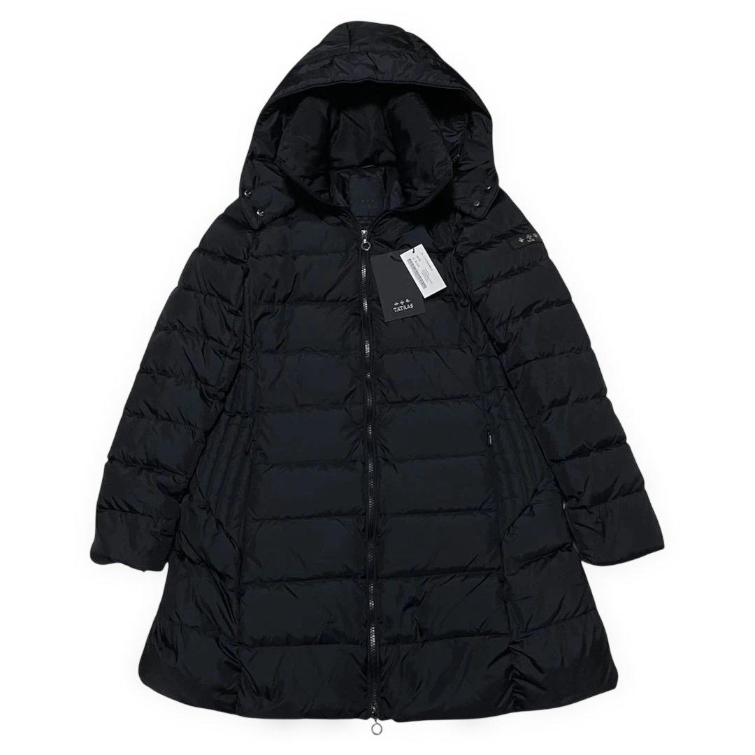 極美品✨近年TATRAS タトラス ポリテアマ ダウンジャケット ブラック04